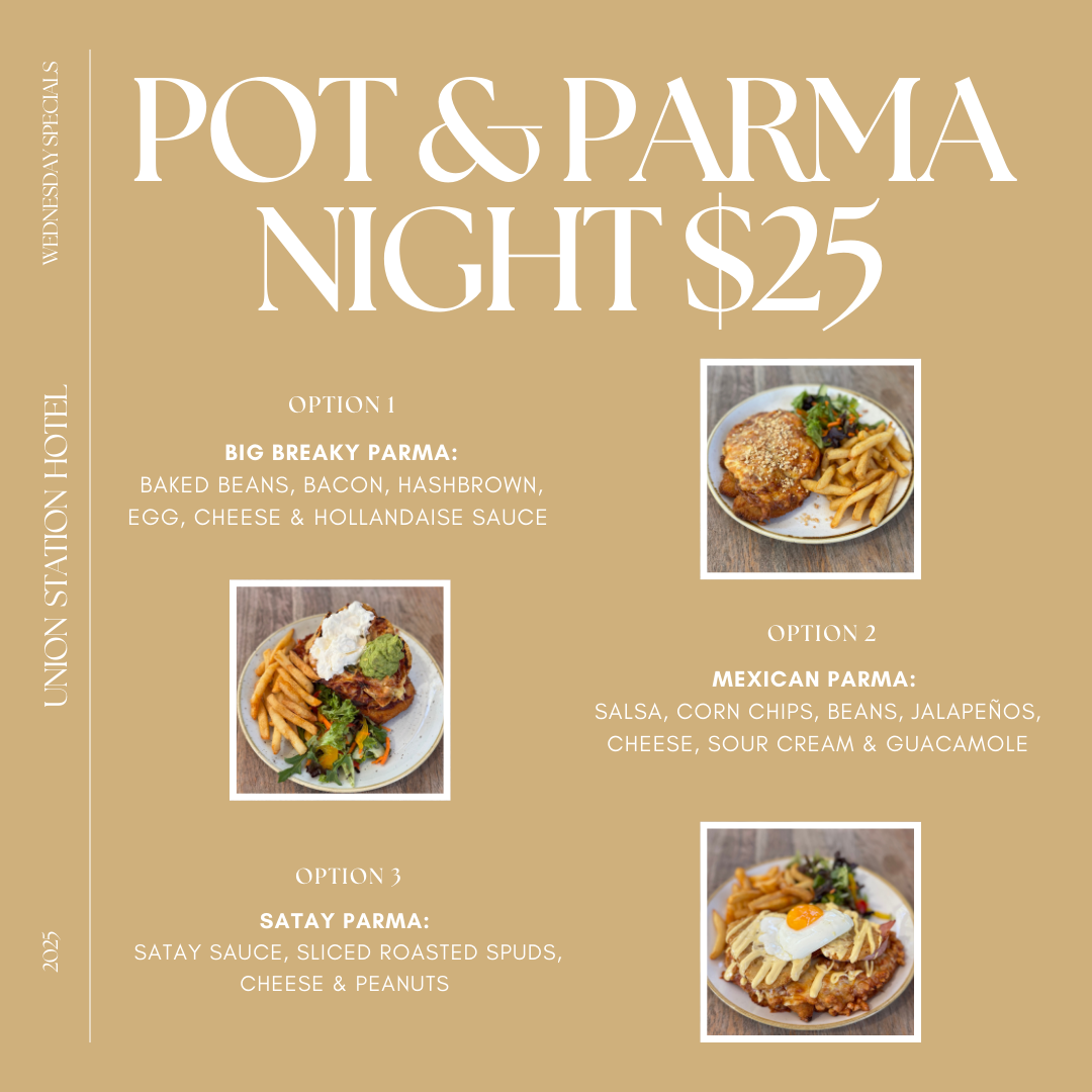 POT & PARMA NIGHT $25 (4)